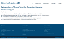 Tablet Screenshot of patersonjames.com